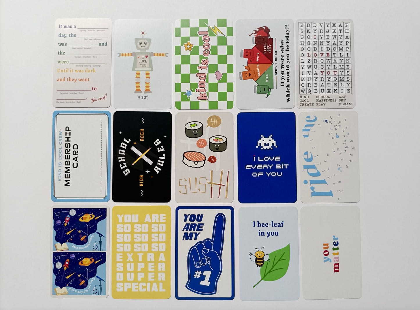 Lunchbox Love Notes for kids!