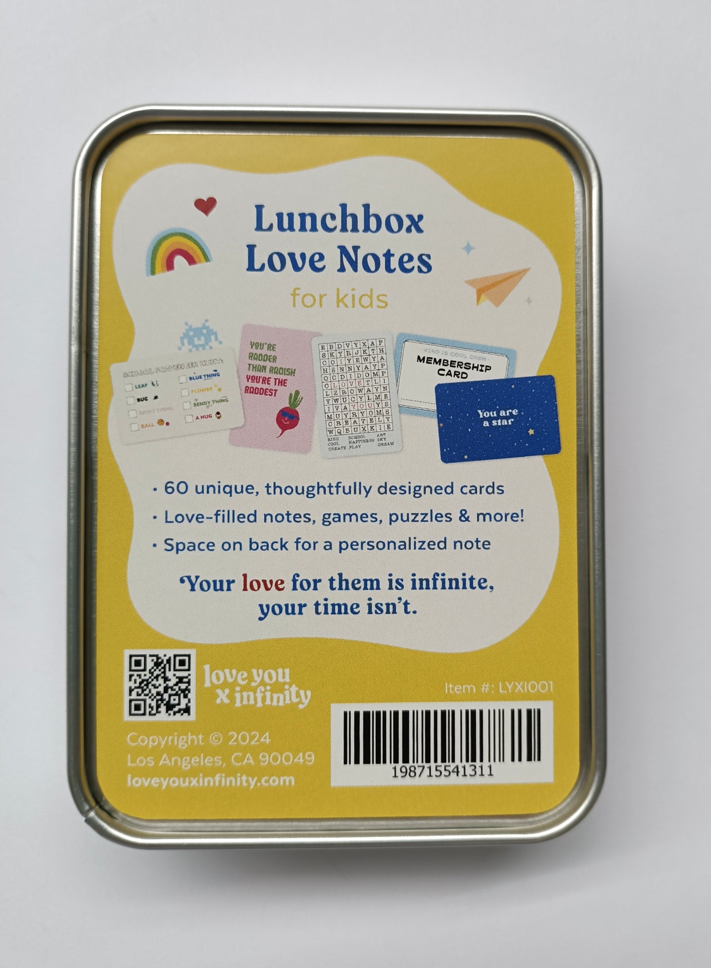 Lunchbox Love Notes for kids!